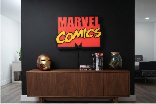 Marvel Comics Wall Logo
