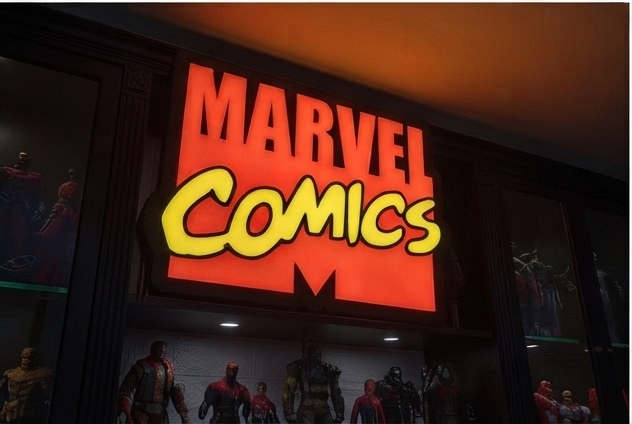 Marvel Comics Wall Logo