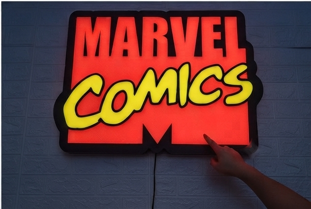 Marvel Comics Wall Logo