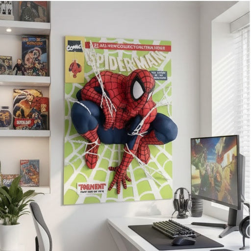 Spiderman 3D Wall Art