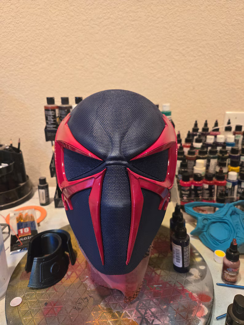 Spiderman 2099 Miguel O’Hara’s helmet