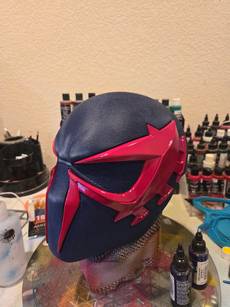 Spiderman 2099 Miguel O’Hara’s helmet