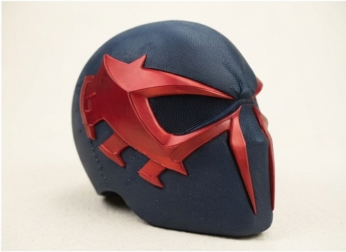 Spiderman 2099 Miguel O’Hara’s helmet
